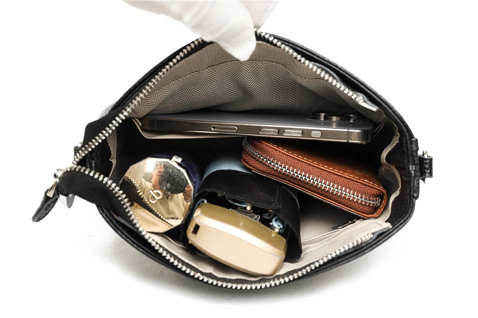 VivaMove Leather Crossbody — Carry more. Live more.