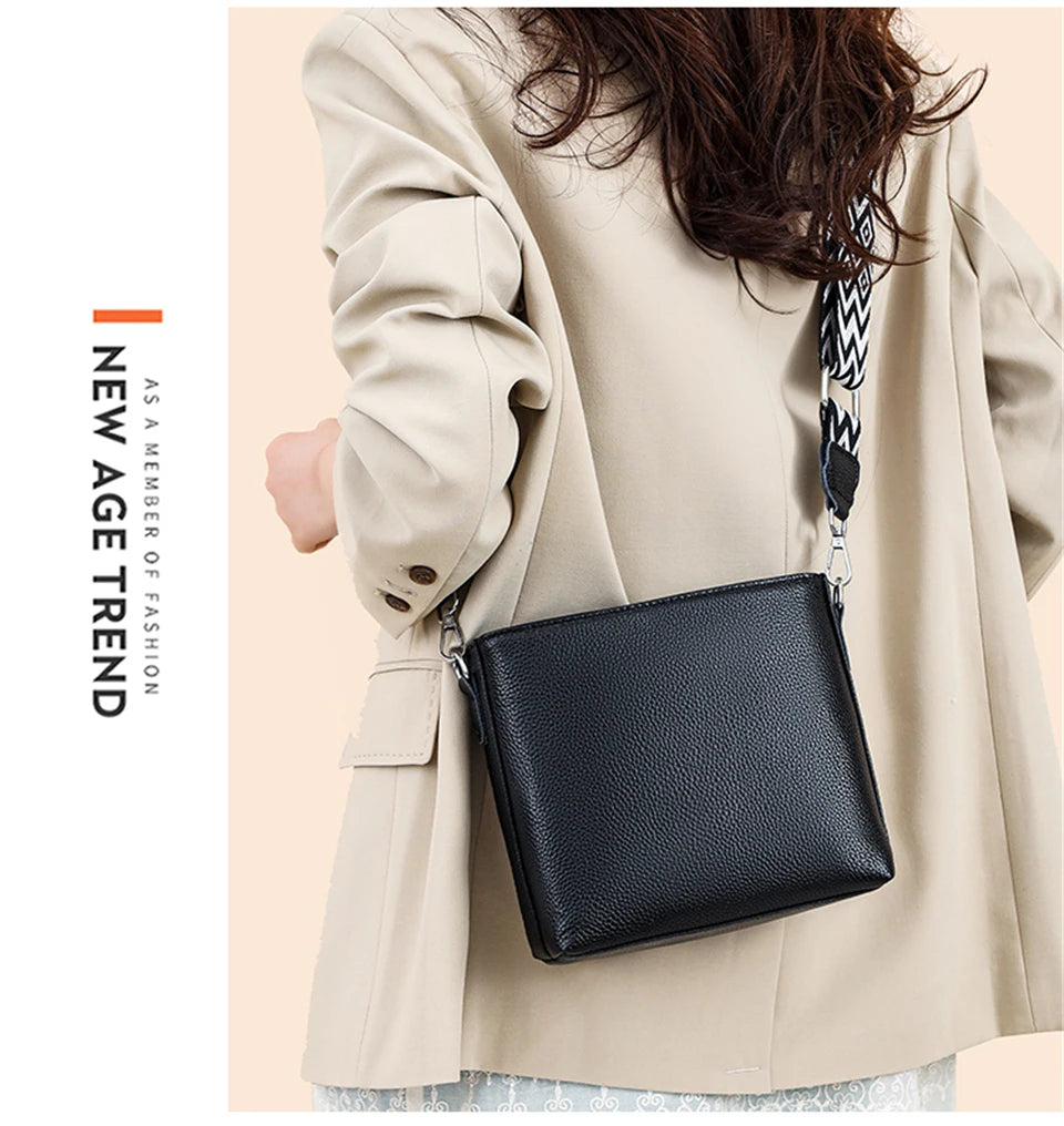 VivaMove Leather Crossbody — Carry more. Live more.