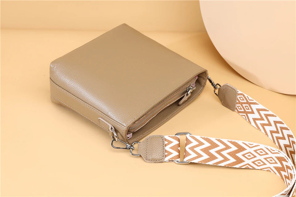 VivaMove Leather Crossbody — Carry more. Live more.