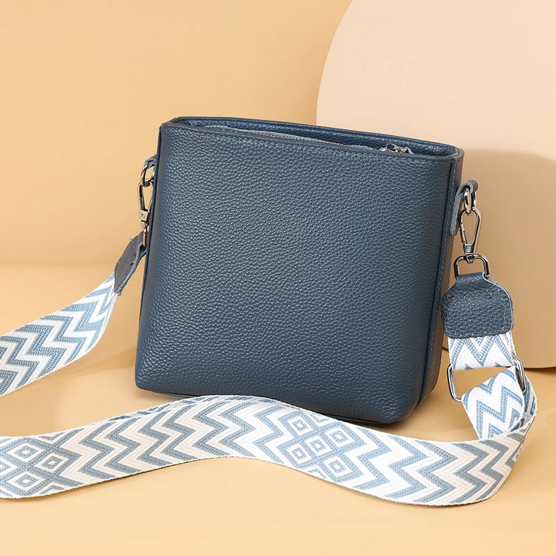 VivaMove Leather Crossbody — Carry more. Live more.