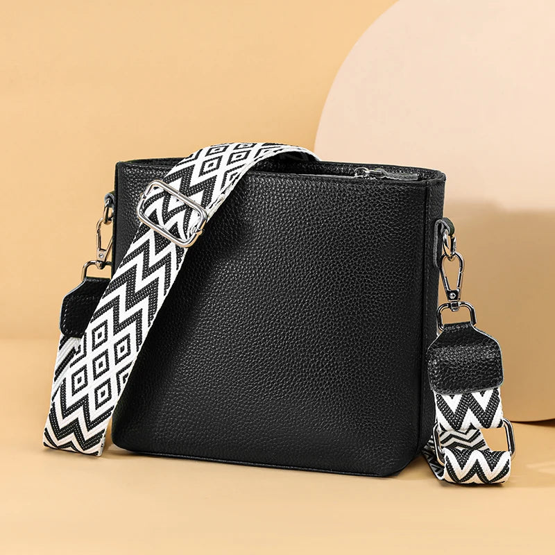 VivaMove Leather Crossbody — Carry more. Live more.
